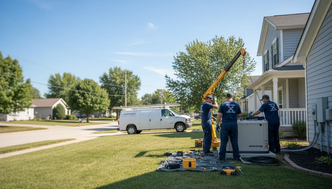 Generator Installation in Eagle, MI near me